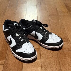 Black and White Nike Sneakers